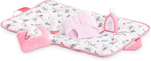 كورول - مجموعة إكسسوارات التغيير 2 في 1 - مجموعة لعب مكونة من 5 قطع لدمى الأطفال مقاس 14 و17 بوصة، متعددة الألوان in Kuwait