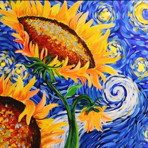 DIAMONDOUBLE Diamond Painting Kits for Adults with Diamond Art Supplies, Colorful Diamond Art for Wall Decor, 12x12 Inch in Kuwait