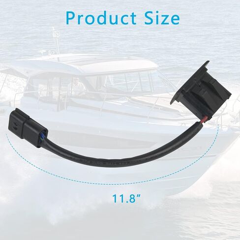 مفتاح إمالة تقليم الطاقة الخارجية من MIKODA، مفتاح إمالة قلنسوة خلفي سفلي متوافق مع Mercury Outboard 25-400HP Mariner Outboard 50-300HP 1999-Up استبدال 87-8569901، 87-896620001، 87-8M0042300 in Kuwait