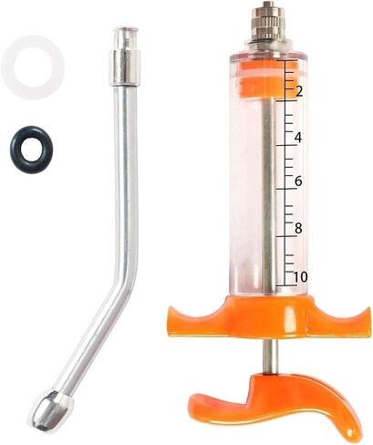 1 Pcs Goats Feed Water Distributor, Reusable, Drench Nozzle, Adjustable Dosage, for Goats, Sheep, Horse, Pig, Dog, Cattle, Cat Supplies (Blue 10ml) in Saudi Arabia