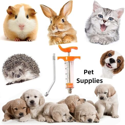 1 Pcs Goats Feed Water Distributor, Reusable, Drench Nozzle, Adjustable Dosage, for Goats, Sheep, Horse, Pig, Dog, Cattle, Cat Supplies (Blue 10ml) in Saudi Arabia