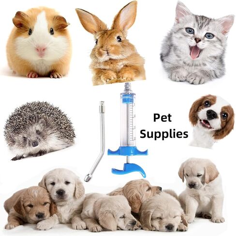 1 Pcs Goats Feed Water Distributor, Reusable, Drench Nozzle, Adjustable Dosage, for Goats, Sheep, Horse, Pig, Dog, Cattle, Cat Supplies (Blue 10ml) in Saudi Arabia