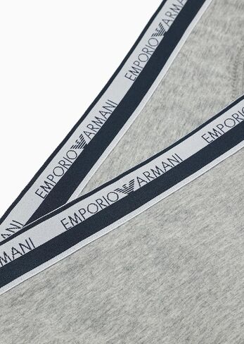 Emporio Armani Women's Stretch Cotton Logoband 2-Pack Brief in Saudi Arabia