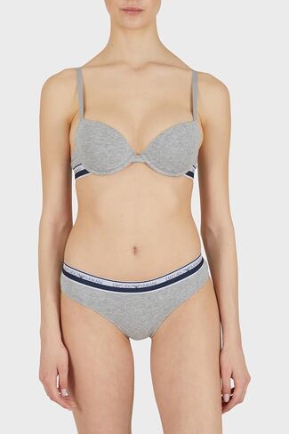 Emporio Armani Women's Stretch Cotton Logoband 2-Pack Brief in Saudi Arabia