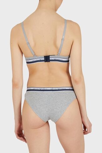 Emporio Armani Women's Stretch Cotton Logoband 2-Pack Brief in Saudi Arabia