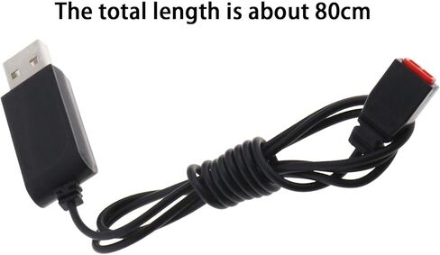 2Pcs USB Charger Cables Replacement Compatible with SYMA X5HW X5HC X5UW X5UC X21 X21W RC Quadcopter USB Charging Wire Black in Saudi Arabia