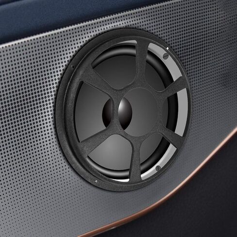 X AUTOHAUX Universal 8 Inch Black Car Audio Speaker Hollow Mesh Subwoofer Grill Cover Protector 2 Pcs in Saudi Arabia