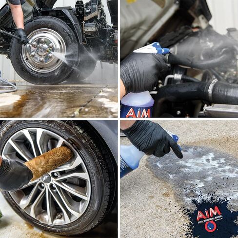 AIM Purple Dragon - Heavy Duty Degreaser Concentrate Industrial Degreaser, Wheel and Tire Cleaner, Equipment Degreaser cleaner - Premium Car Cleaner - Gal in Saudi Arabia