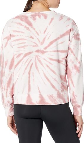 Danskin Women's Spiral Tie Dye Sweatshirt in Saudi Arabia