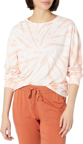 Danskin Women's Spiral Tie Dye Sweatshirt in Saudi Arabia