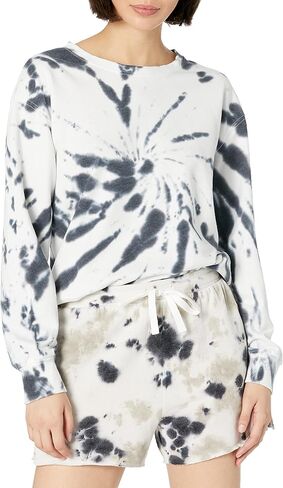 Danskin Women's Spiral Tie Dye Sweatshirt in Saudi Arabia