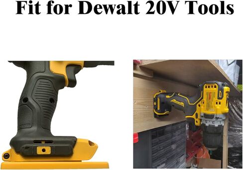 حامل أدوات لحامل المثقاب Dewalt 20V مناسب لأدوات Milwaukee M18، 10 عبوات باللون الأصفر in Kuwait