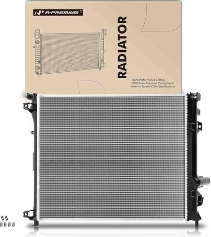 A-Premium Engine Coolant Radiator Assembly Compatible with Chrysler 300 2005-2008 & Dodge Charger 2006-2008, Magnum 2005-2008, Replace# 5137692AA in Saudi Arabia