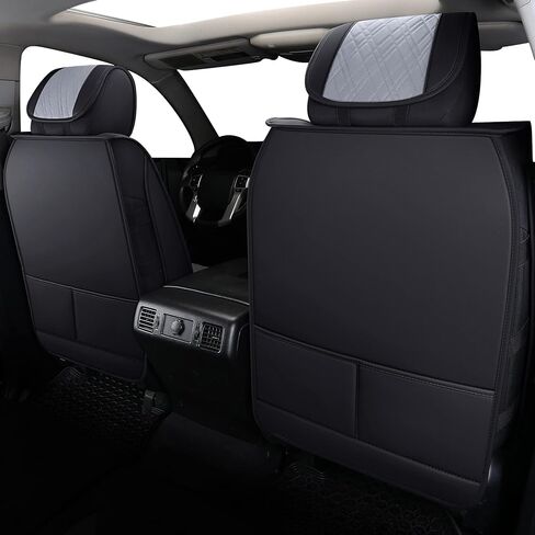 أغطية مقاعد Aierxuan Toyota Tundra مجموعة كاملة تناسب 2008-2024 CrewMax مزدوجة الكابينة بيك اب شاحنة مقاومة للماء من الجلد Tundrasine Concept Limited Platinum 1794 Edition وسائد السيارة in Kuwait