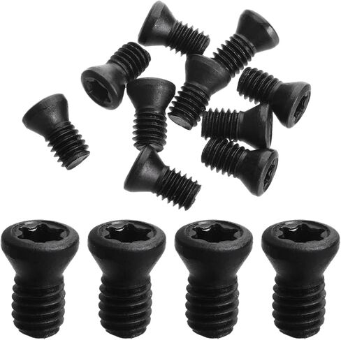 Utoolmart M3.5 x 10mm 12.9 الكربون الصلب توركس رئيس المقبس رئيس غطاء مسامير الترباس الأسود 10 قطع in Kuwait