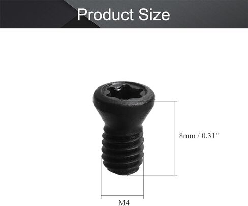 Utoolmart M3.5 x 10mm 12.9 الكربون الصلب توركس رئيس المقبس رئيس غطاء مسامير الترباس الأسود 10 قطع in Kuwait