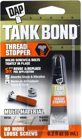 سدادة خيط TankBond 7079800167 من DAP، 0.2 أونصة (عبوة من قطعة واحدة)، برتقالي in Saudi Arabia