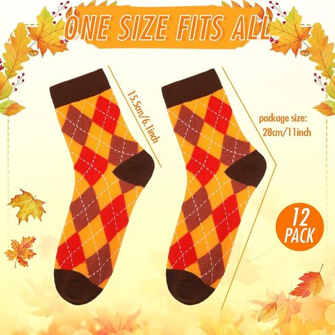 12 Pairs Women's Cute Highland Cow Socks Fall Breast Cancer Awareness Gifts for Women in Saudi Arabia