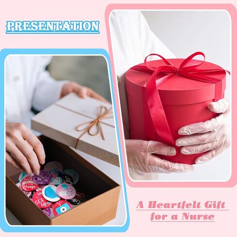 Hanaive 60 Pcs Nurse Button Pins Nurse Appreciation Gifts for Women Nurse Pins Nursing Pins Nurses Week Gifts Nursing Graduation Birthday Pin Badges Round Button Pins for Doctor Nurses Bag Hat in Saudi Arabia