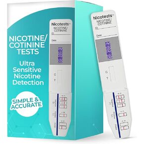 NicoTests Super-Sensitive 100 ng test -Be Sure - 5-Pack in Kuwait
