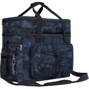 Soft Cooler Bag 60 Can Collapsible Insulated Sided Cooler Large Leakproof Camping Cooler Picnic Waterproof Beach Cooler Meal Prep Bag Portable Travel Cooler for Shopping,Kayaking,Road Trips,Car in Kuwait