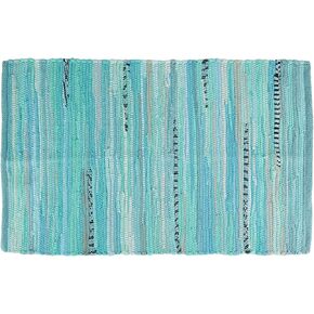 سجادة DII Chindi Home Collection منسوجة يدويًا متعددة الألوان، مقاس 20x31.5، أكوا in Kuwait