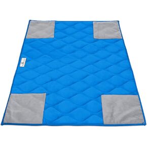 Paw Inspired PopCorner Guinea Pig Cage Liners | Washable Fleece Bedding or Pet Bed Mat for Small Animals | Super Absorbent Pee Pad with Reinforced Corners and Waterproof Bottom (C&C 2x5, Gray) in Kuwait