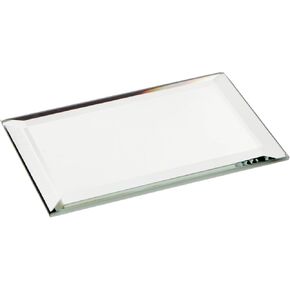 Plymor Rectangle 3mm Beveled Glass Mirror, 2 inch x 3 inch (Pack of 6) in Kuwait