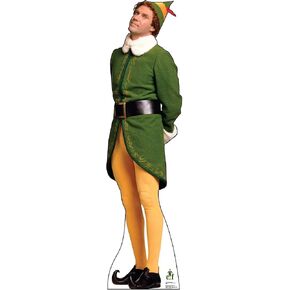 Cardboard People Buddy The Elf متحمس بالحجم الطبيعي Cardboard Cutout Standup - Elf (فيلم 2003) in Kuwait