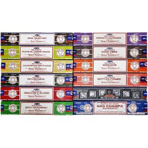 Satya 12 Pack Assorted Pack 15 Gram x 12 Packs 1ST in Kuwait