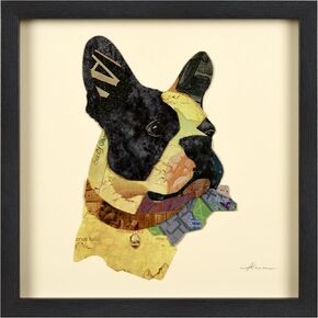 Empire Art Direct Antique Film Projector Dimensional Collage Framed Graphic Paper Under Glass Wall Art by Alex Zeng Ready to Hang, 25" x 25" x 1.4" in Kuwait