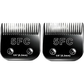 30 Blades Dog Grooming Blades Compatible with Andis/Oster A5/Wahl KM-10 Series Dog Clippers,Detachable Clipper Replacement Blade,Black,(30#/3PC) in Kuwait