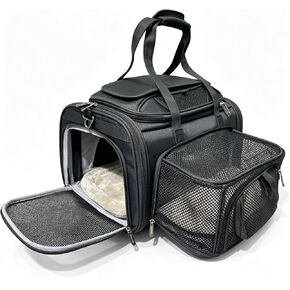 Mr. Peanut's Mini Gold Series Pet Carrier (Charcoal Ash) in Kuwait