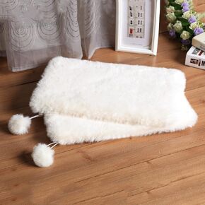 SHENGOCASE 2-Pack 13.8" x 13.8" Square Faux Rabbit Fur Cat Dog Bed Cushion Pad Mat, Cat Tree Tower Replacement Cushion Pad, Pad for Window Perch, Cat Dog Carrier House Cage Crate Kennel Furniture in Kuwait