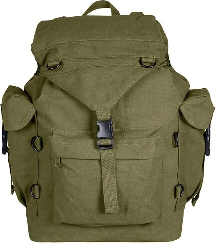 Fox Outdoor Products Australian Style Rucksack, Olive Drab, 19 x 18 x 8 in Kuwait