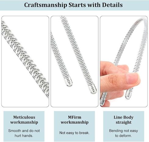 BENECREAT 36Pcs 3 Sizes Spiral Metal Corset Boning Steel, 9/10/ 11inch Stainless Steel Spiral Corset Boning Stays for Corsets, Costumes Sewing, 6.5mm Wide in Kuwait