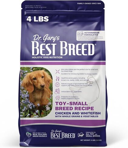 Best Breed Dr. Gary's Small Breed Recipe Made in USA [Natural Dry Dog Food for All Breeds and Sizes] - 13lbs in Kuwait