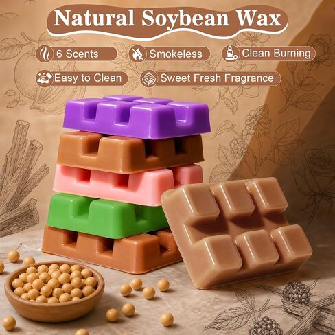 STRN Wax Melts Warmer, Crystal Wax Warmer, Electric Wax Melter Burner, Wax Melt Warmer for Wax Melts, Valentines Day Gifts, Home Office Fragrance Decorations for Mom in Kuwait
