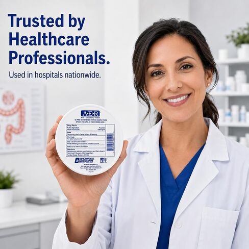 Birchwood Laboratories A-E-R Pre-Moistened Witch Hazel Pads, 40 Count in Kuwait