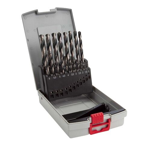 Bosch Professional 2608577351 19-Piece PointTeQ HSS Twist Bit Set (for Metal, ProBox, Drill Driver Accessories), 1,0–10,0 mm in Kuwait