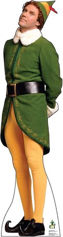 Cardboard People Buddy The Elf متحمس بالحجم الطبيعي Cardboard Cutout Standup - Elf (فيلم 2003) in Kuwait