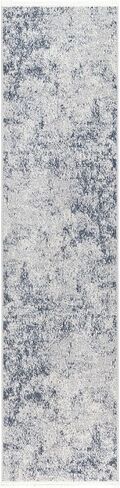 TOWN & COUNTRY EVERYDAY Rein Abstract Cloud Everwash™ سجادة منطقة العداء قابلة للغسل مع ظهر مانع للانزلاق، سجادة صديقة للحيوانات الأليفة، بني/بيج، 1'9 بوصة × 7'2 بوصة in Kuwait