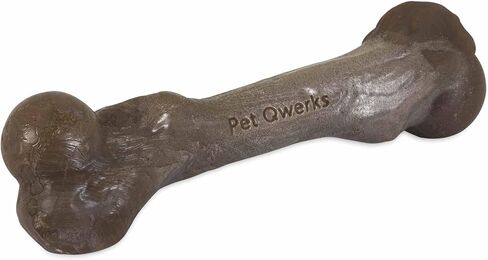 Pet Qwerks Zombie BarkBone - Nylon Dog Bone for Moderate Chewers - Bacon Flavor - 6" in Kuwait