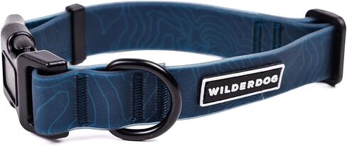 Wilderdog Waterproof Dog Collar - Repels Water & Dirt - Large 17"-24" - Aurora in Kuwait