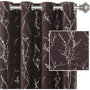 H.VERSAILTEX Blackout Star Curtains for Kids Room Boys Girls Twinkle Silver Stars Full Light Blocking Cute Thick Soft Curtain Drapes, Grommet Top, 2 Panels, 52" W x 63" L, Navy in Kuwait