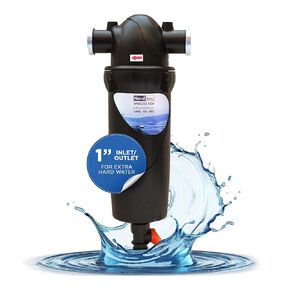 Hardless NG4L Whole House Water Filter- Salt-Free Water Softener- Reduces Limescale, Sediment & More- Compact, Easy to Install- Comes w/ 1" Inlet/Outlet- Water Filtration System for Extra Hard Water in Kuwait