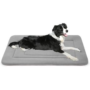 JoicyCo Dog Bed Soft Dog Crate Bed Pad Mat Non Slip Bottom Washable 42 in Dog Beds for Lagre Dogs Pet Bed Mattress Kennel Pads in Kuwait