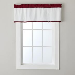 SKL Home by Saturday Knight Ltd. Marrisa Valance، 48x13، أسود in Kuwait