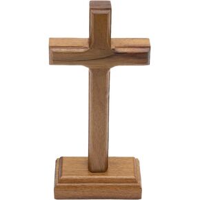 Intercession Standing Wooden Cross (10 inch) in Kuwait