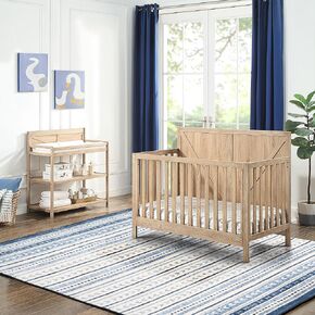Suite Bebe Barnside 4-in-1 Convertible Crib in Washed Gray in Kuwait